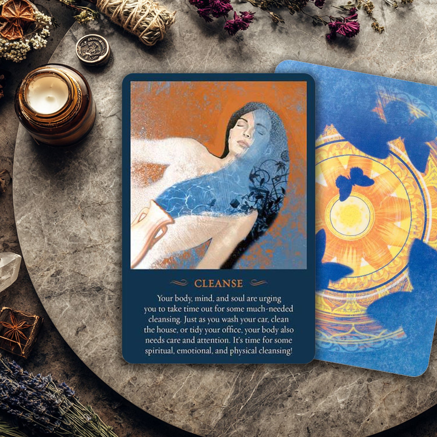 Spirit Messages Daily Guidance Oracle Deck: 50 Oracle Cards & Guidebook