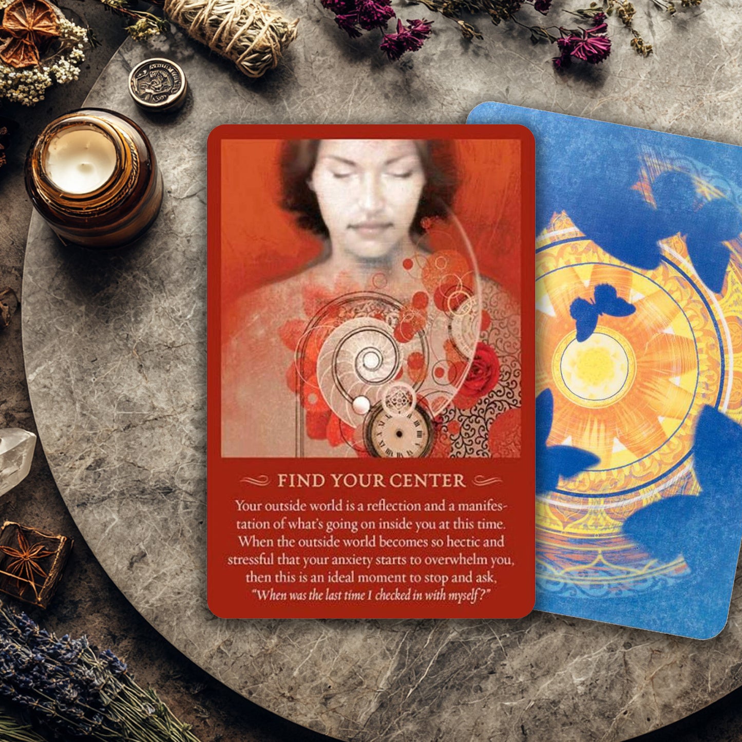 Spirit Messages Daily Guidance Oracle Deck: 50 Oracle Cards & Guidebook