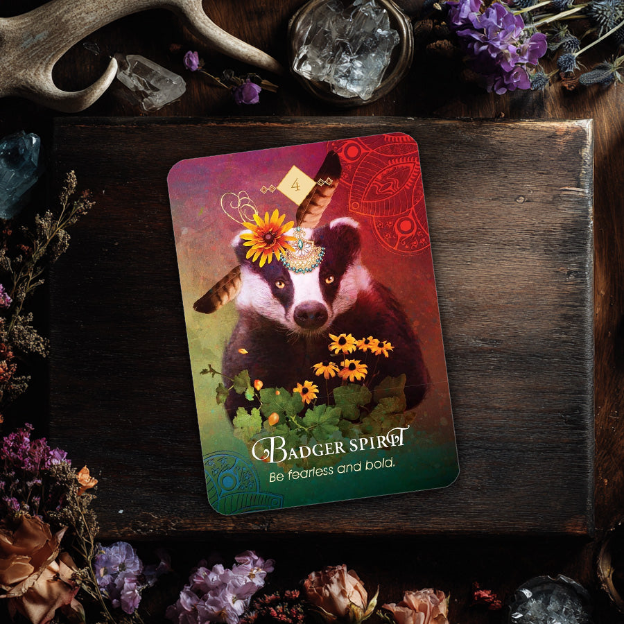 The Spirit Animal Pocket Oracle: 68 Pocket Sized Oracle Cards & Guidebook