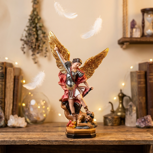 Saint Michael Statue 8.46" inches