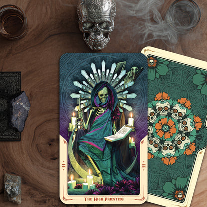 Santa Muerte Tarot: 78 Card Deck & Guidebook