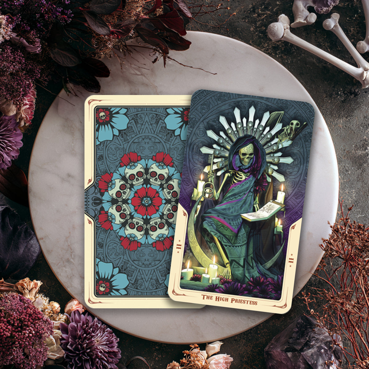 Santa Muerte Tarot: 78 Card Deck & Guidebook