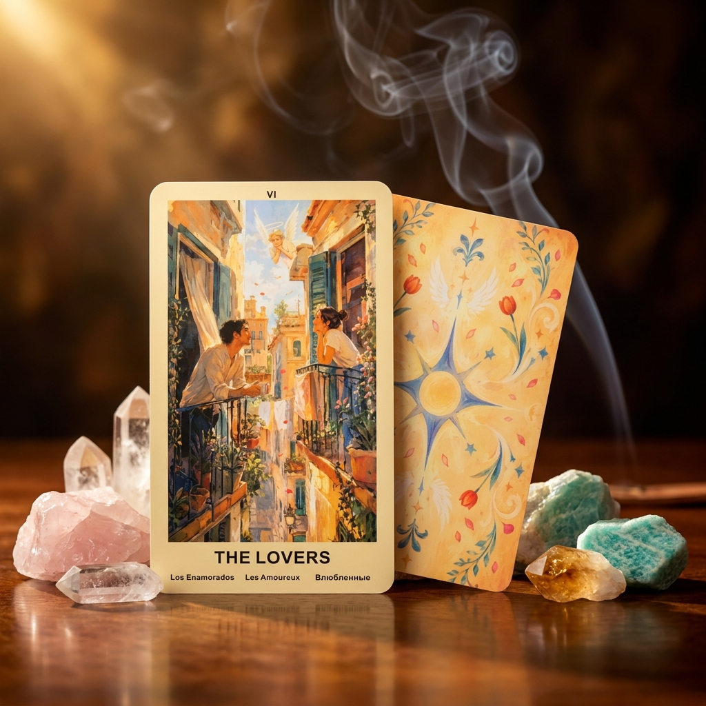 The Sunlit City Tarot – 78 Card Deck & Guidebook