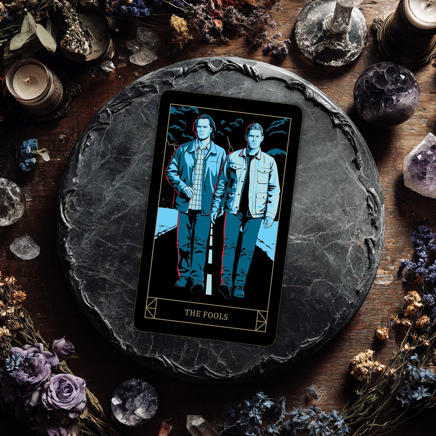 Supernatural Tiny Tarot Deck and Guidebook