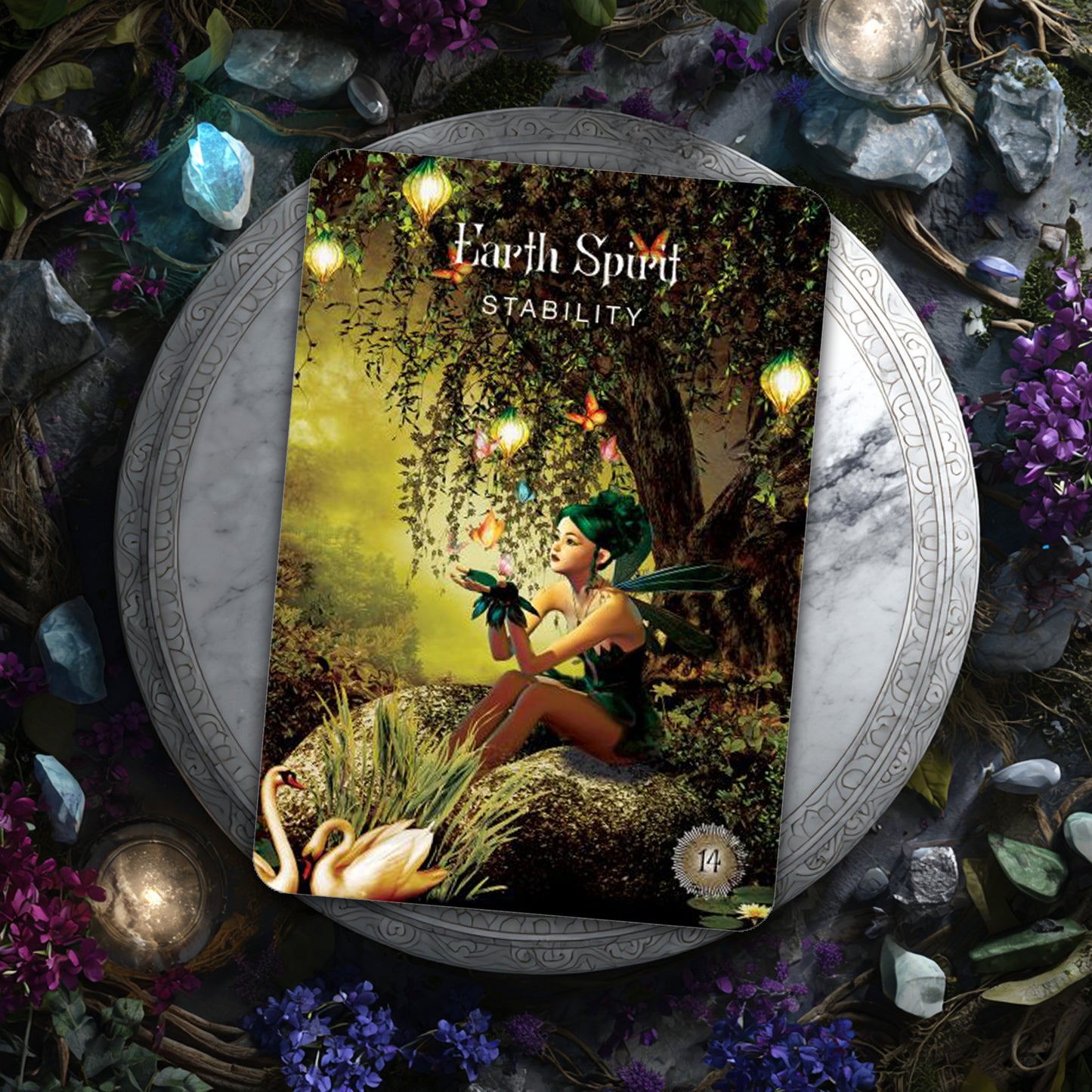 The Sacred Forest Oracle Deck: 52 Oracle Cards & Guidebook