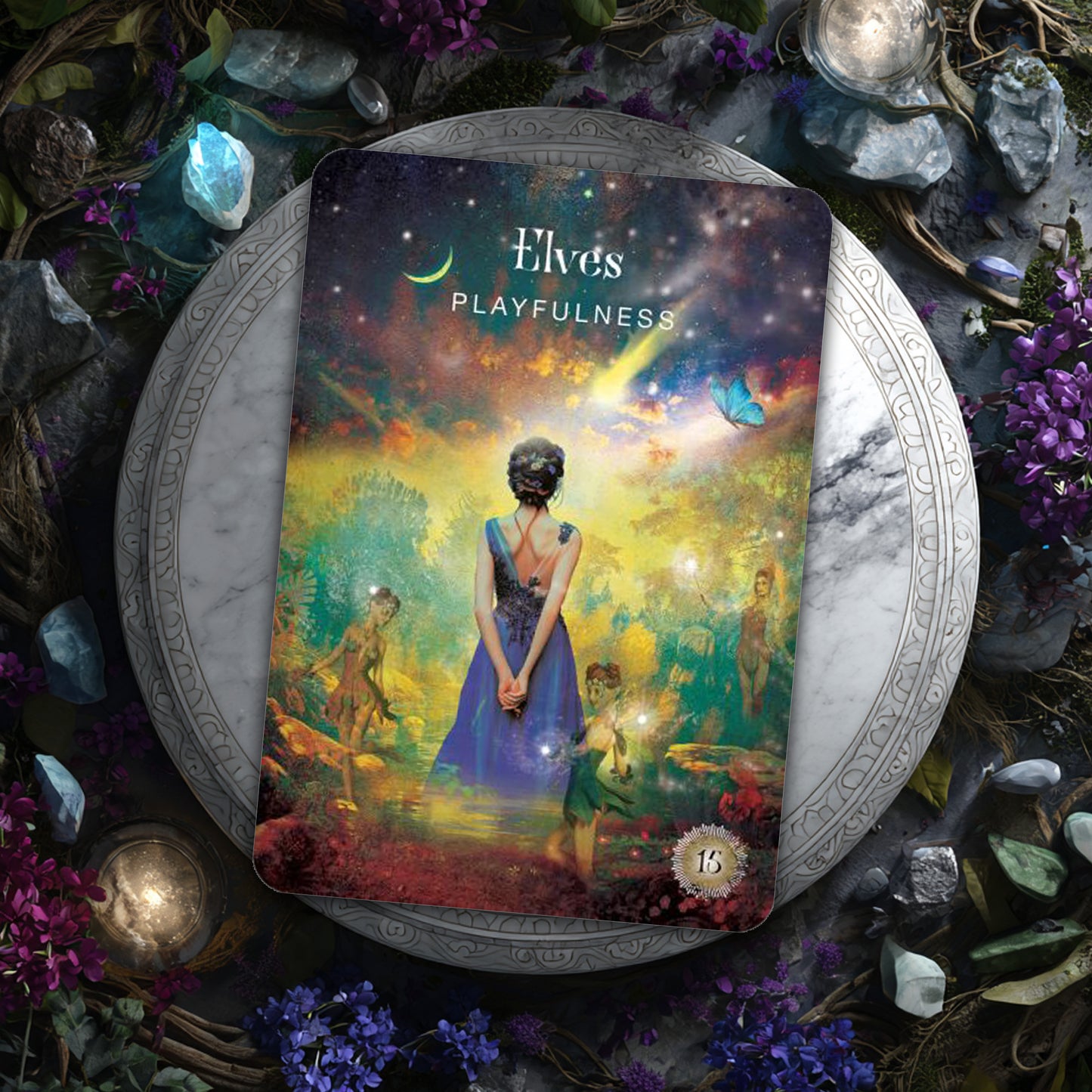The Sacred Forest Oracle Deck: 52 Oracle Cards & Guidebook