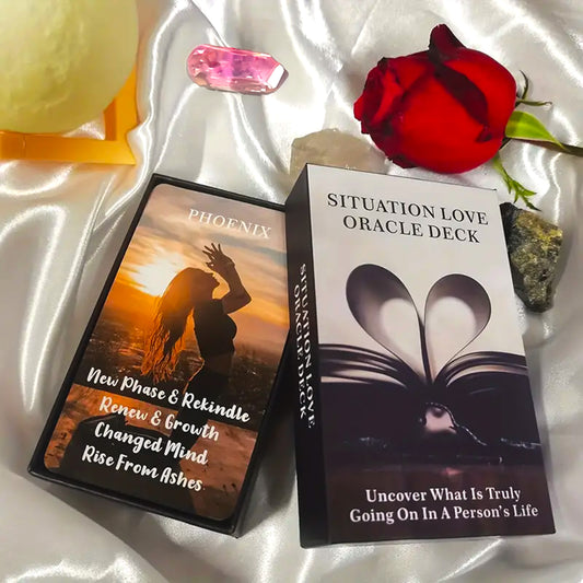 Situation Love Oracle Deck - Uncover What is Truly Going On In a Person's Life: 53 Oracle Cards