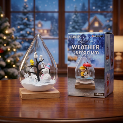 Re-ment SNOOPY WEATHER terrarium collection