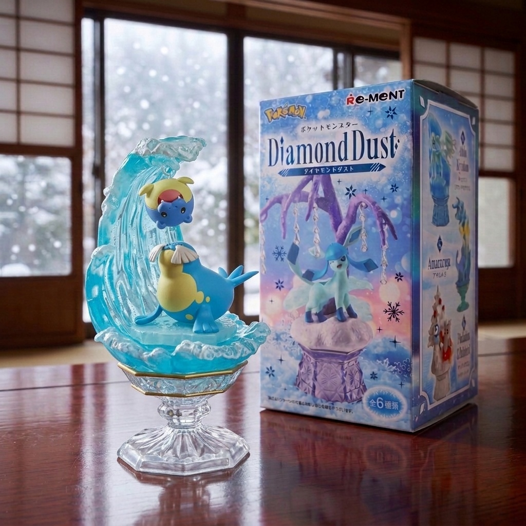 Re-ment Pokemon Diamond Dust Collectible Figures