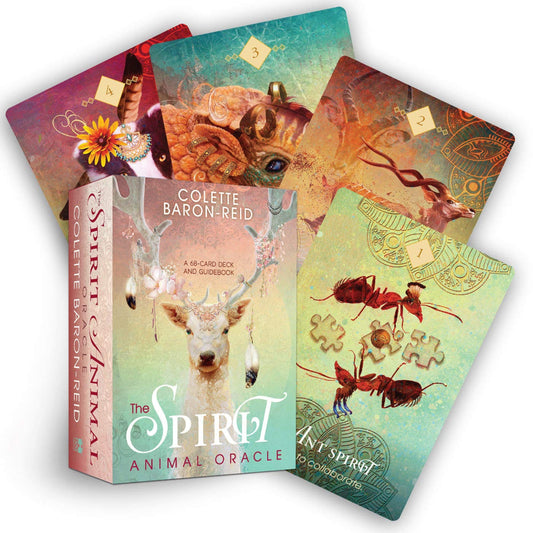 The Spirit Animal Oracle: (Standard or Pocket Sized) 68 Oracle Cards & Guidebook