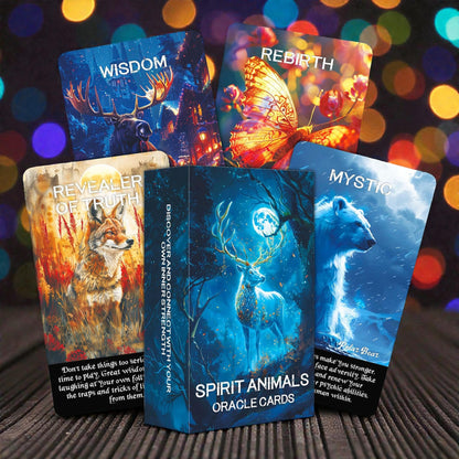 Spirit Animals Oracle: 52 Card Deck with keywords and messages