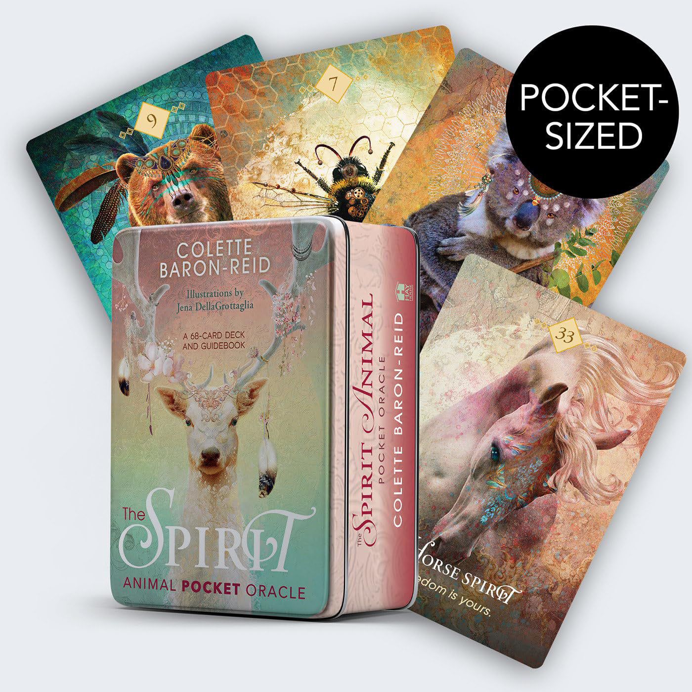 The Spirit Animal Pocket Oracle: 68 Pocket Sized Oracle Cards & Guidebook