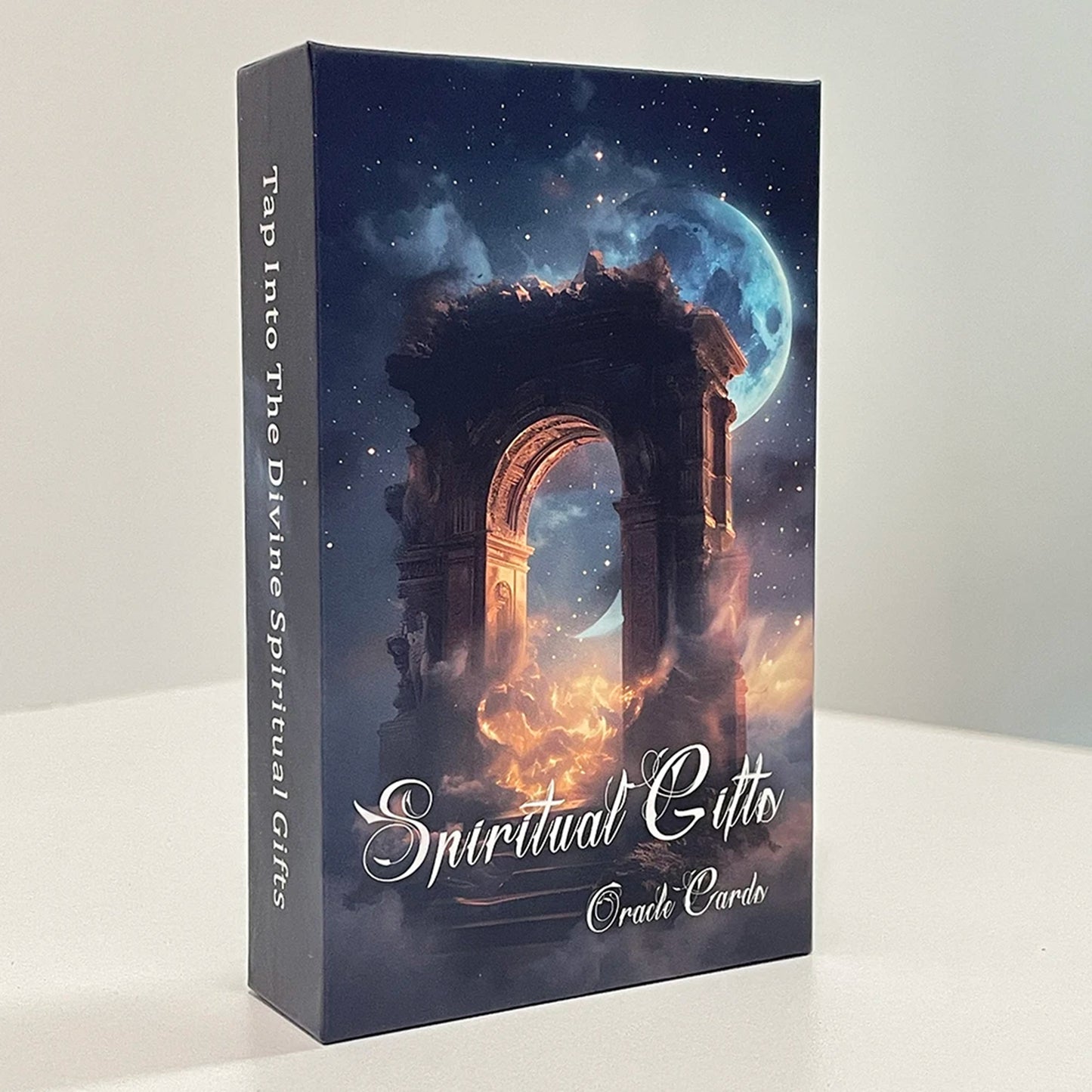 Spiritual Gifts Oracle Cards: A-56 Oracle Card Deck with keywords