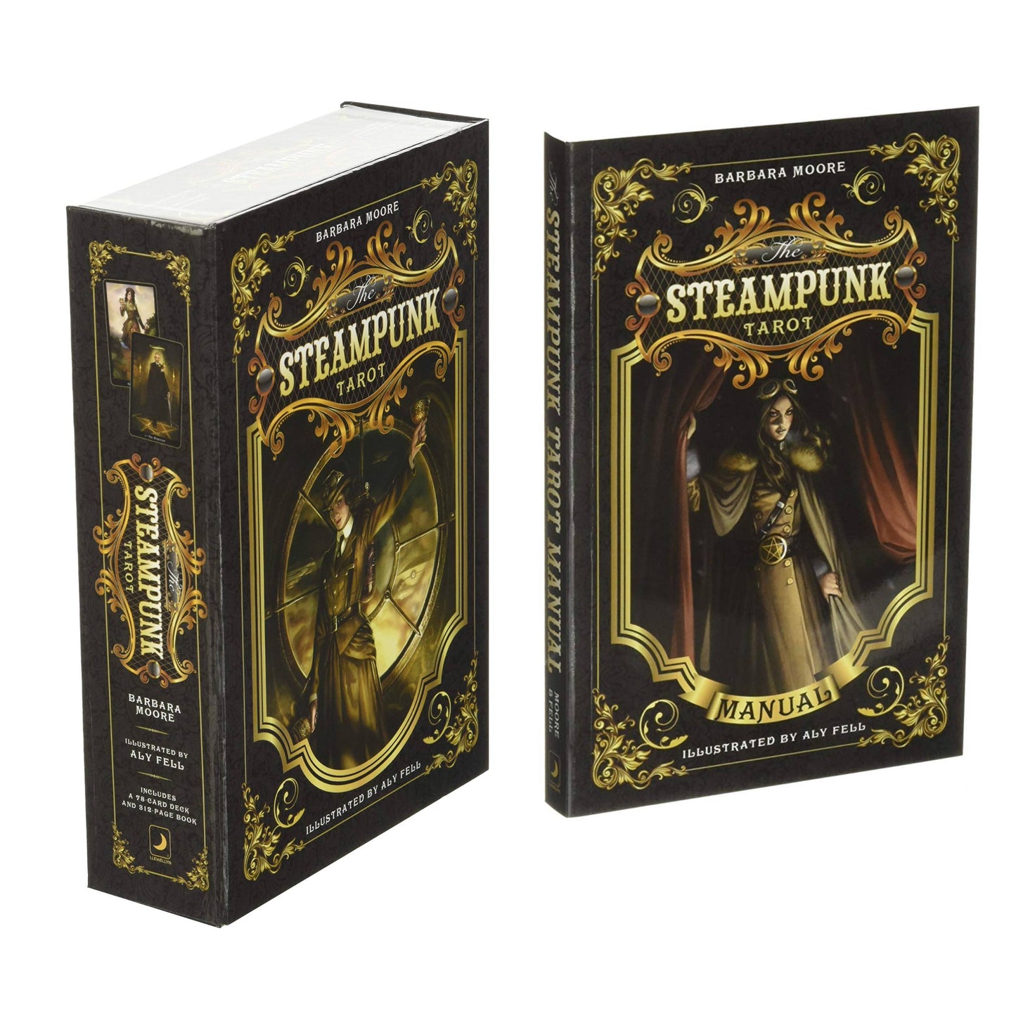 The Steampunk Tarot Deck: 78 Tarot Cards & Guidebook