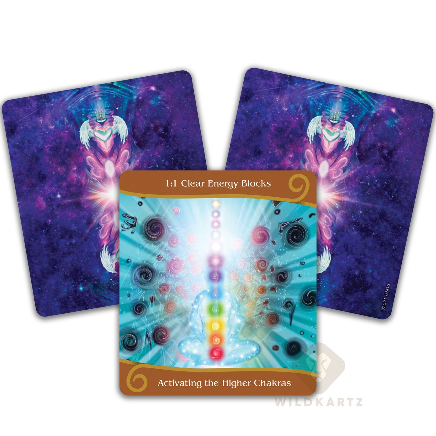 Twin Flame Ascension Oracle Deck: 55 Oracle Cards and Guidebook