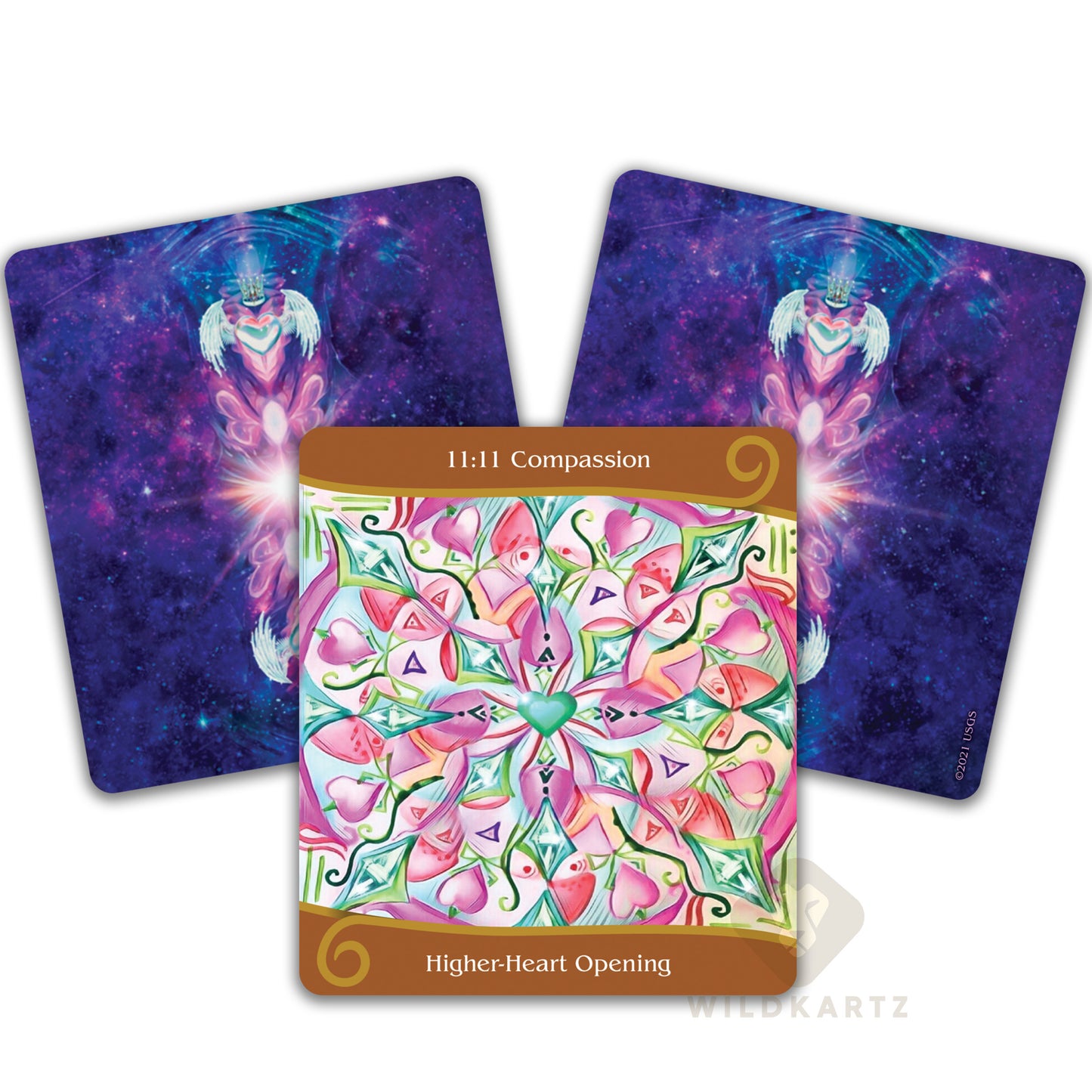 Twin Flame Ascension Oracle Deck: 55 Oracle Cards and Guidebook