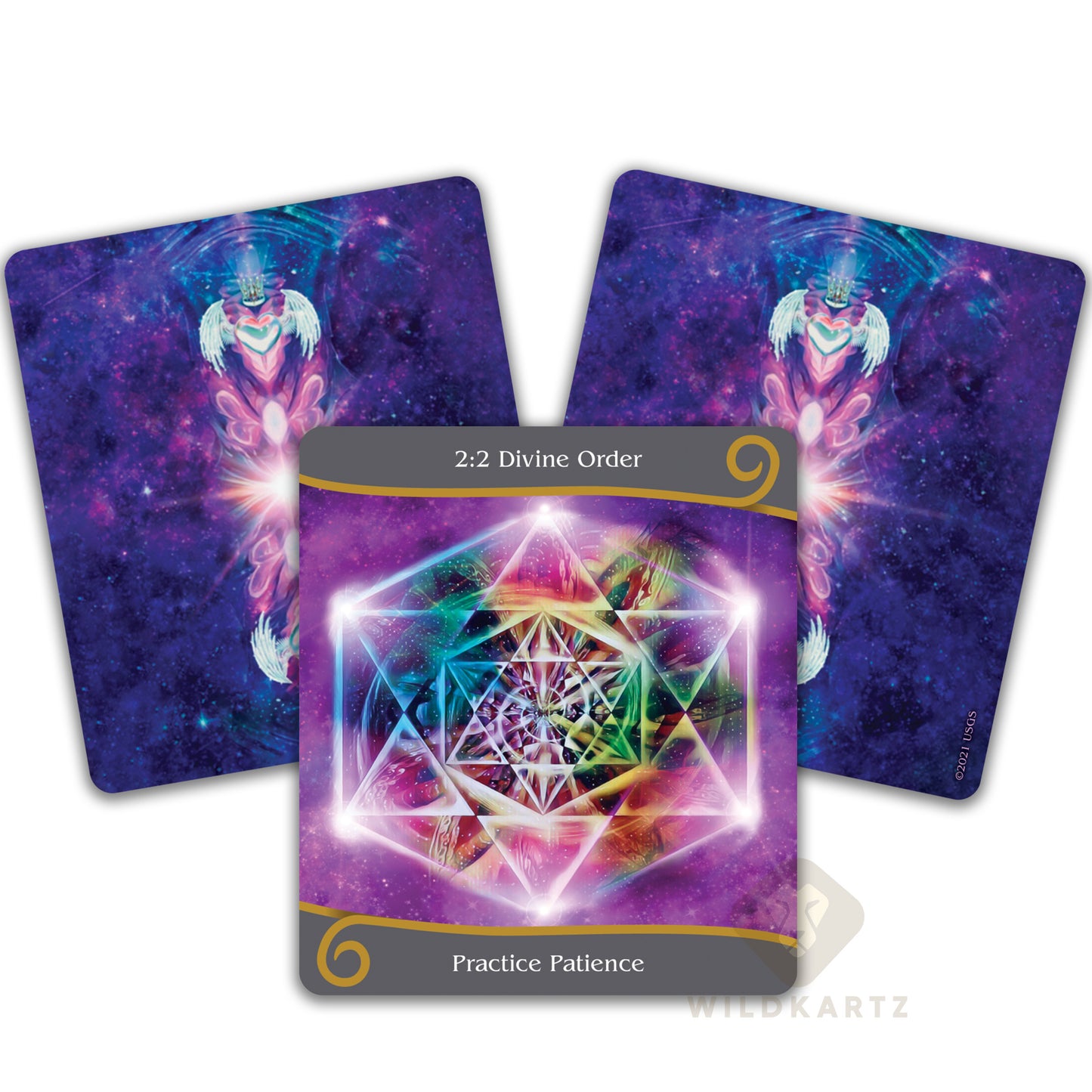 Twin Flame Ascension Oracle Deck: 55 Oracle Cards and Guidebook