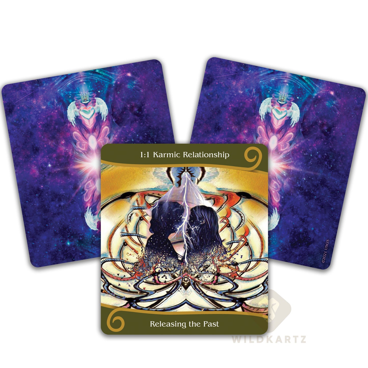 Twin Flame Ascension Oracle Deck: 55 Oracle Cards and Guidebook