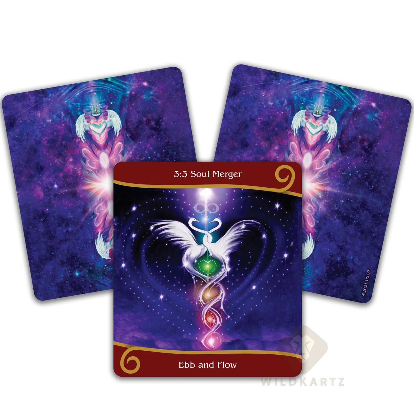 Twin Flame Ascension Oracle Deck: 55 Oracle Cards and Guidebook