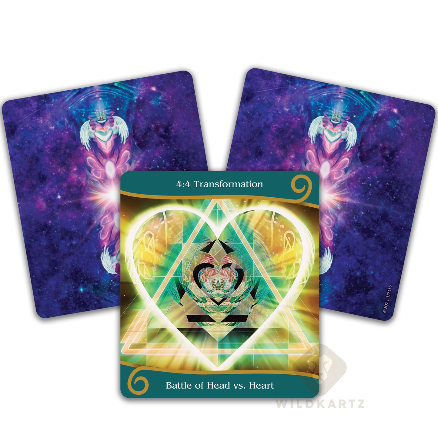 Twin Flame Ascension Oracle Deck: 55 Oracle Cards and Guidebook