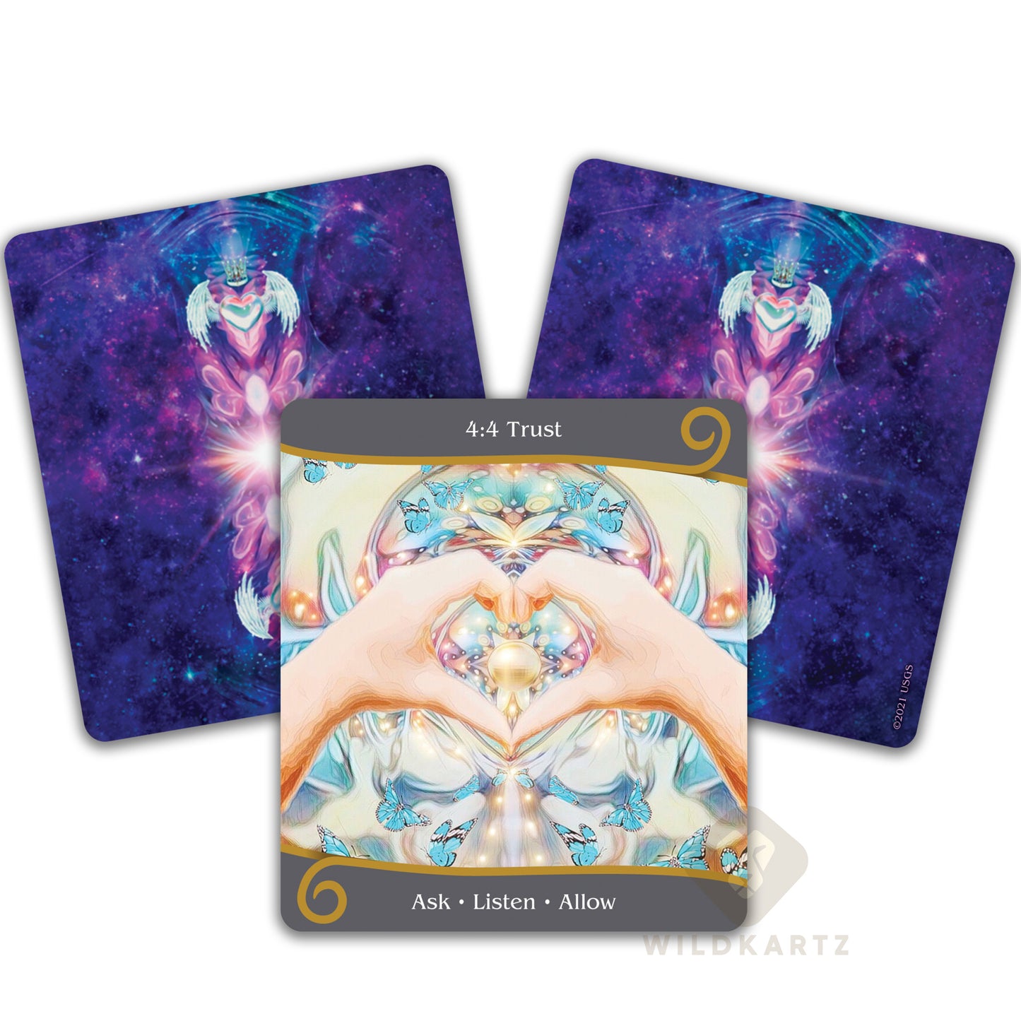 Twin Flame Ascension Oracle Deck: 55 Oracle Cards and Guidebook