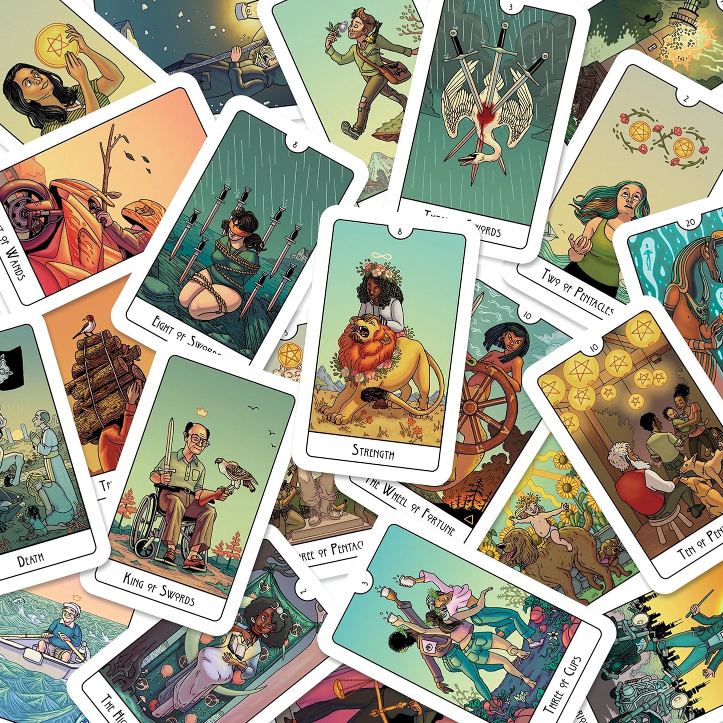 This Might Hurt Tarot Deck: 78 Tarot Cards & Guidebook