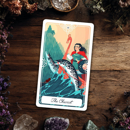Tarot of the Divine: A Deck and Guidebook Inspired by Deities, Folklore, and Fairy Tales from Around the World