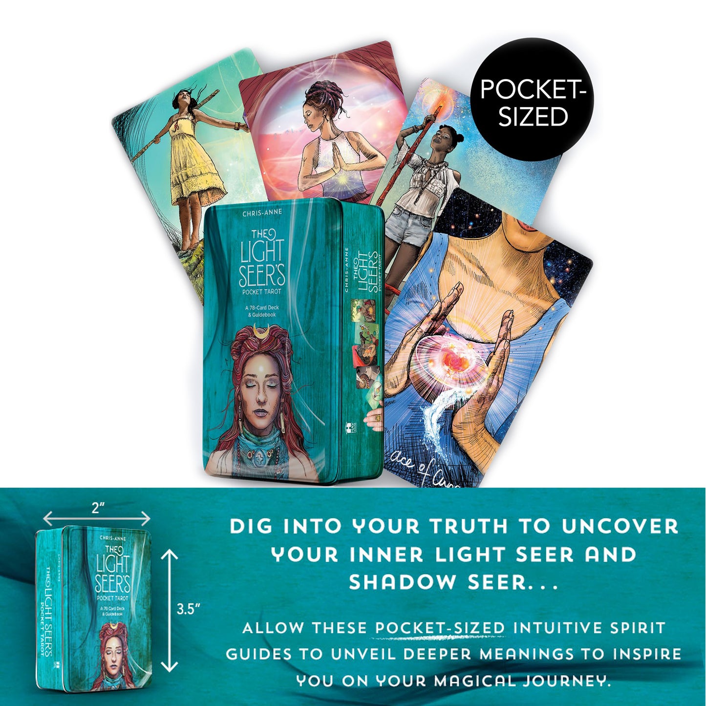 The Light Seer's Tarot Deck & Guidebook