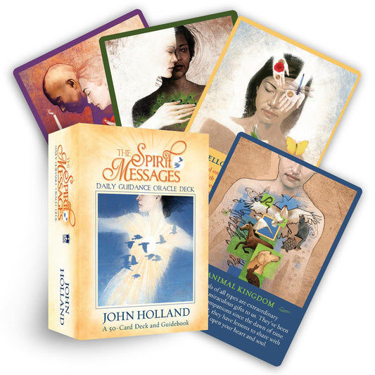 Spirit Messages Daily Guidance Oracle Deck: 50 Oracle Cards & Guidebook