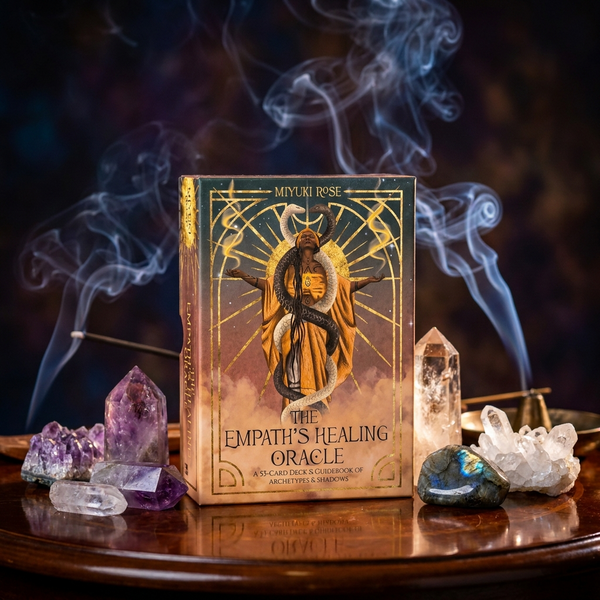 The Empath’s Healing Oracle – 53 Cards and Guidebook