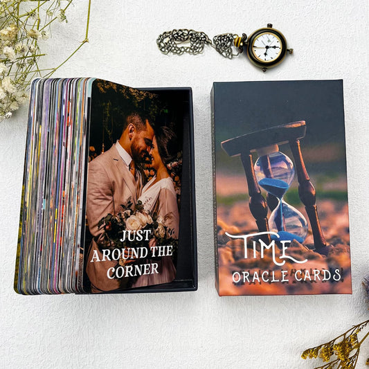 Time Oracle Cards: 54 Card Deck with key words for your time related questions