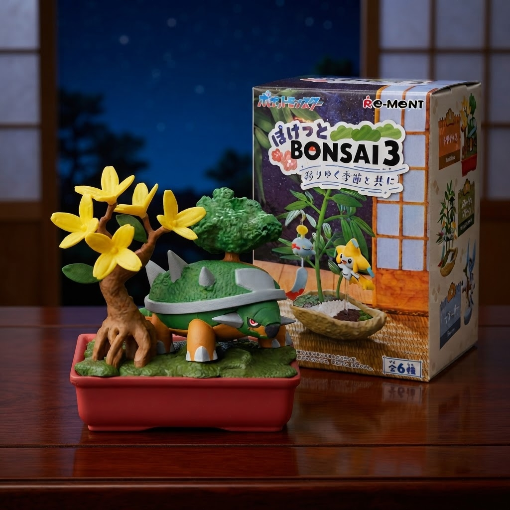 Re-ment Pokemon Pocket Bonsai 3 - With The Changing Seasons Collectible Figures