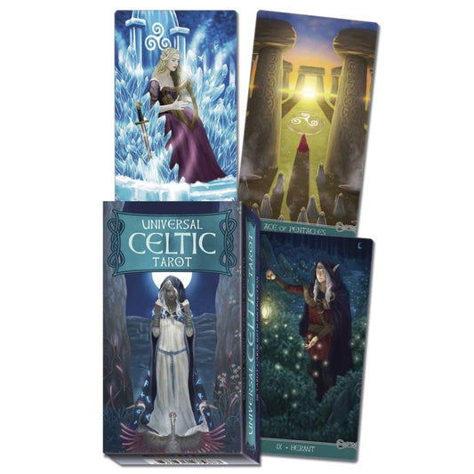 Universal Celtic Tarot Deck: 78 Tarot Cards & Guidebook by Lo Scarabeo