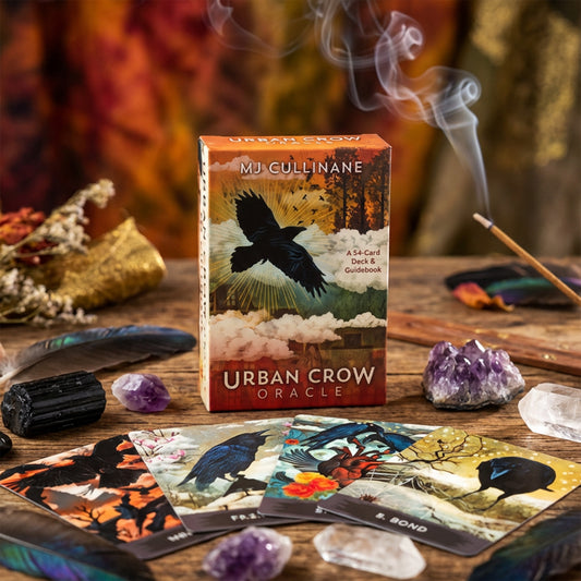 Urban Crow Oracle & Guidebook - Wisdom, Omens and Animal Spirit Guidance
