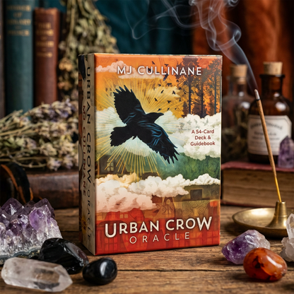 Urban Crow Oracle & Guidebook - Wisdom, Omens and Animal Spirit Guidance