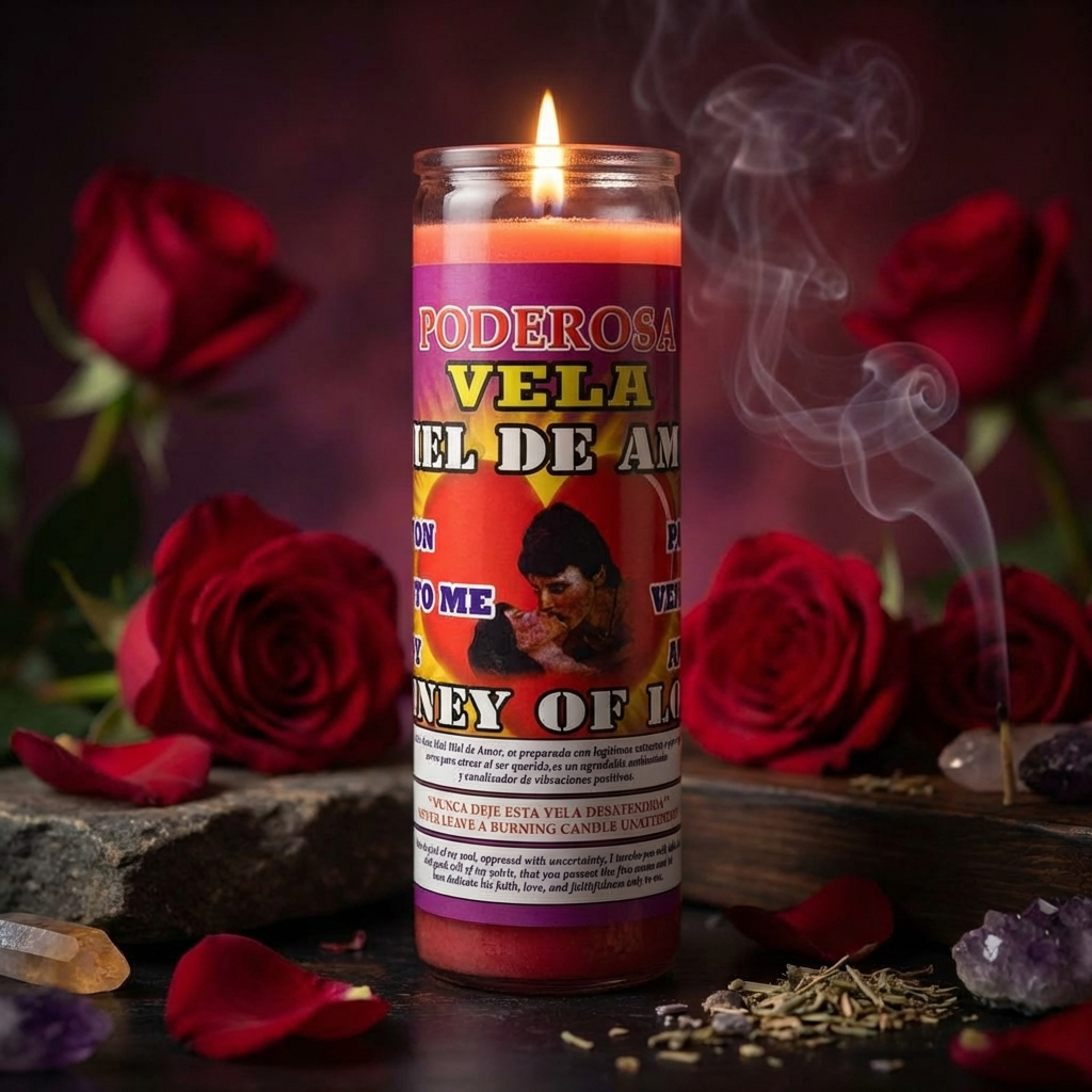 Honey of Love Fixed Candle - Veladora Preparada Miel de Amor