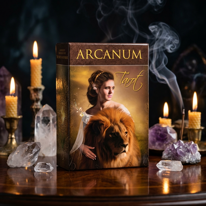 Arcanum Tarot: 78 Tarot Card Deck & Guidebook
