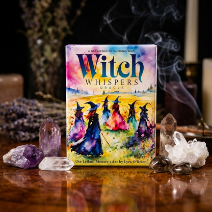 Witch Whispers Oracle – 40 Card Deck & Guidebook