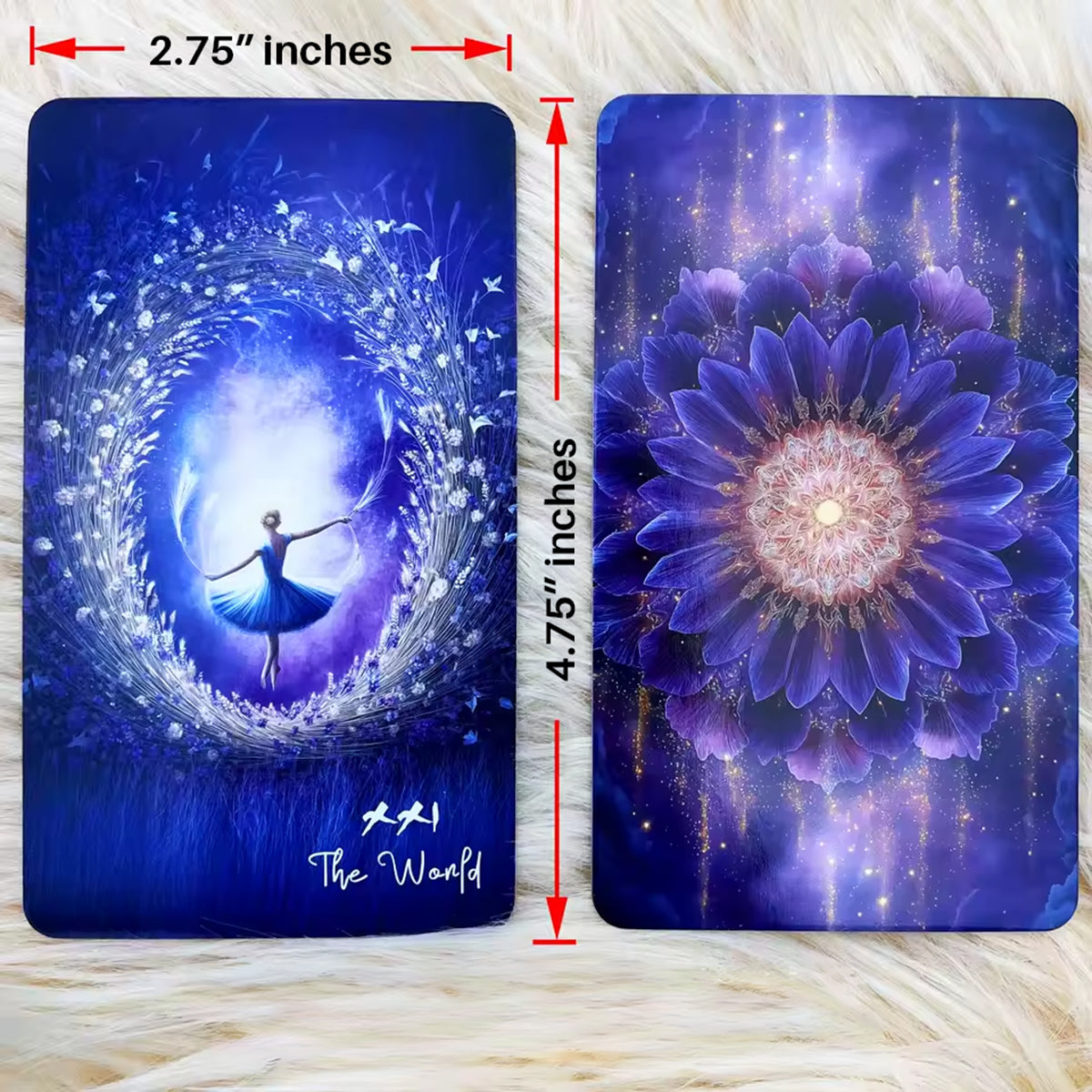 The Violet Veil Tarot – 78 Card Deck & Guidebook