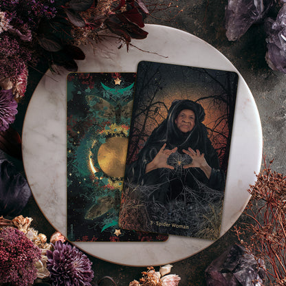 W.I.T.C.H. Oracle - 44 Gilded Cards and Guidebook