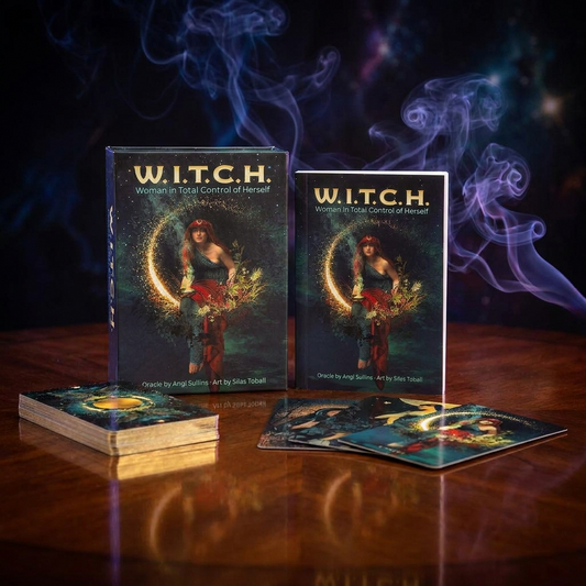 W.I.T.C.H. Oracle - 44 Gilded Cards and Guidebook