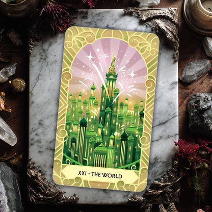 Wicked Tarot Deck & Guidebook – -Inspired Divination Set (collectable)