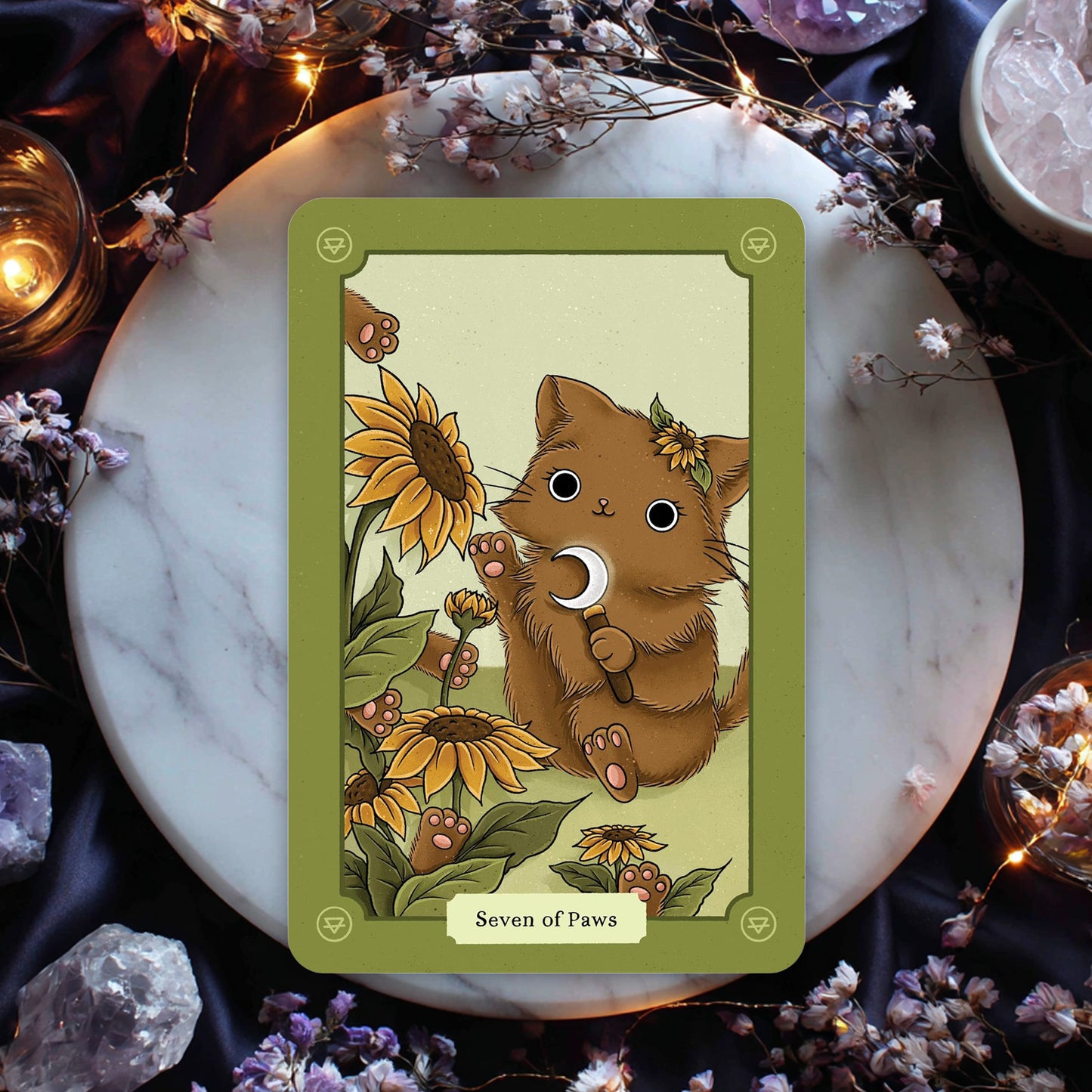 The Witch's Cat Tarot: Secrets, Guidance and Spells from Our Feline Familiars