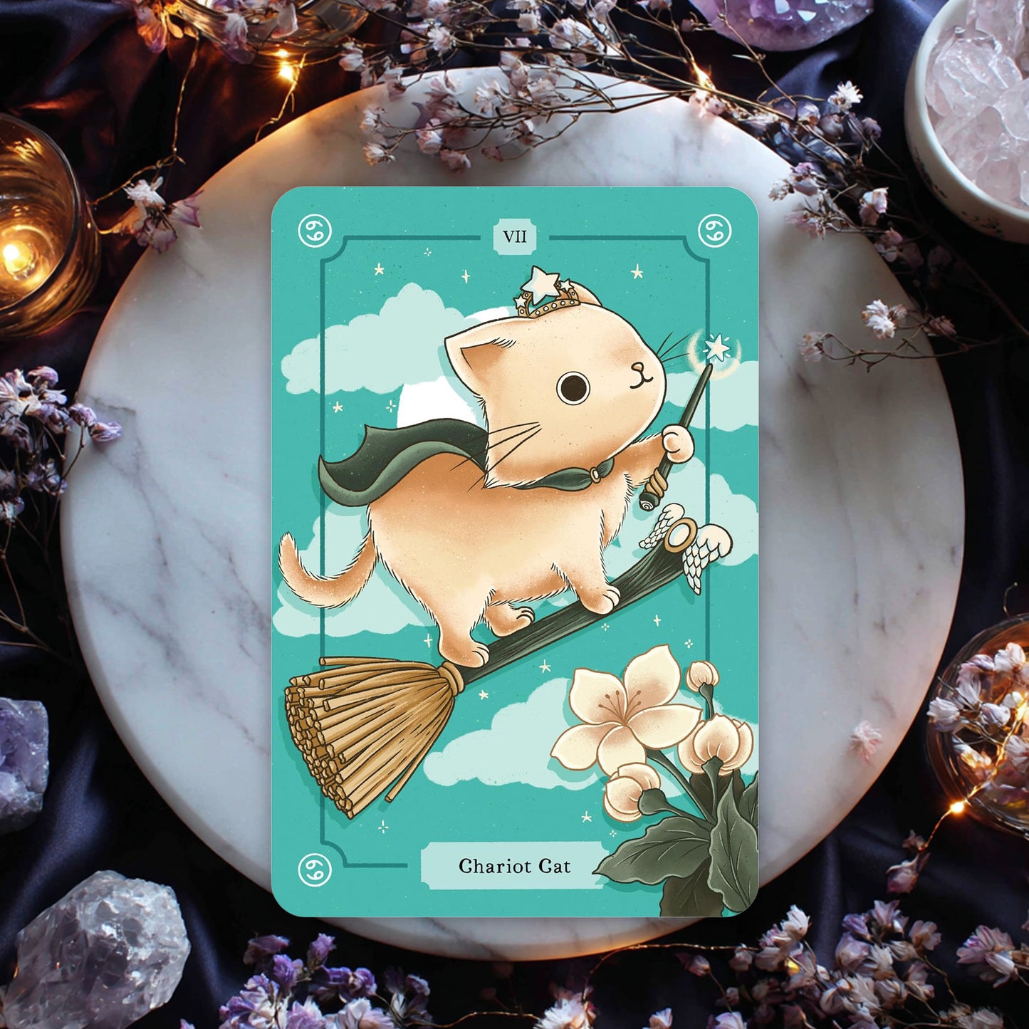 The Witch's Cat Tarot: Secrets, Guidance and Spells from Our Feline Familiars