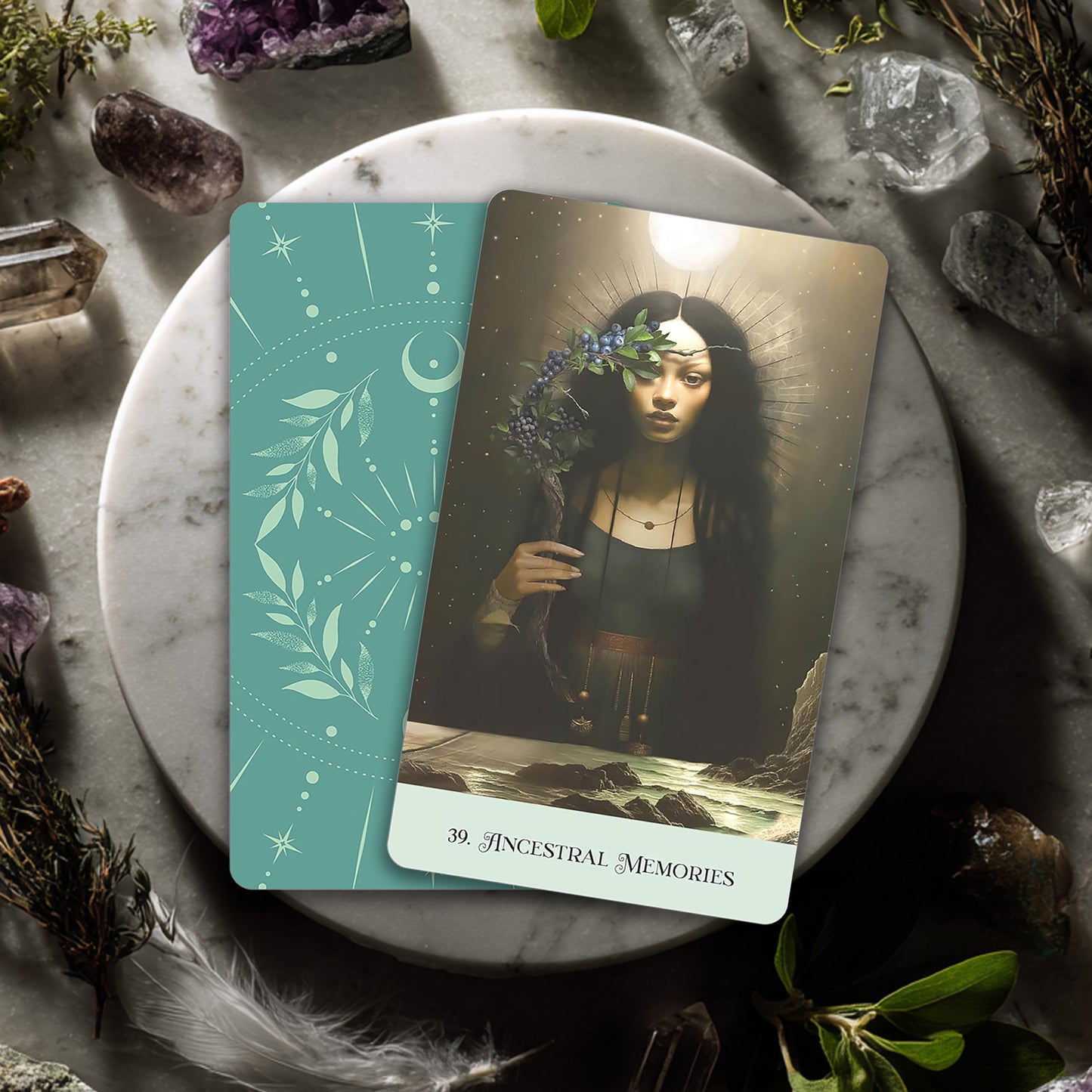 Weeds & Witches Oracle Deck and Guidebook
