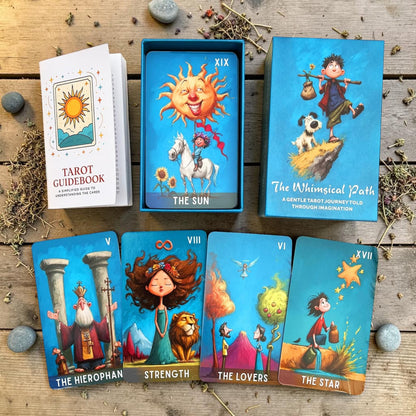 The Whimsical Path Tarot – Intuitive Guidance Through Charming Characters