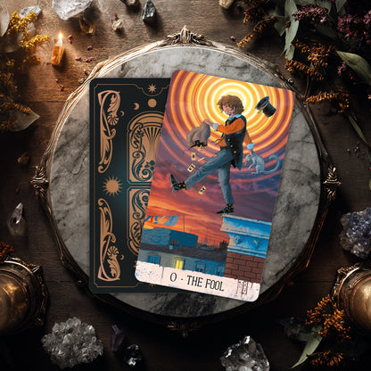 Wanderer's Tarot Deck & Guidebook - Intuitive Deck for Spiritual Exploration