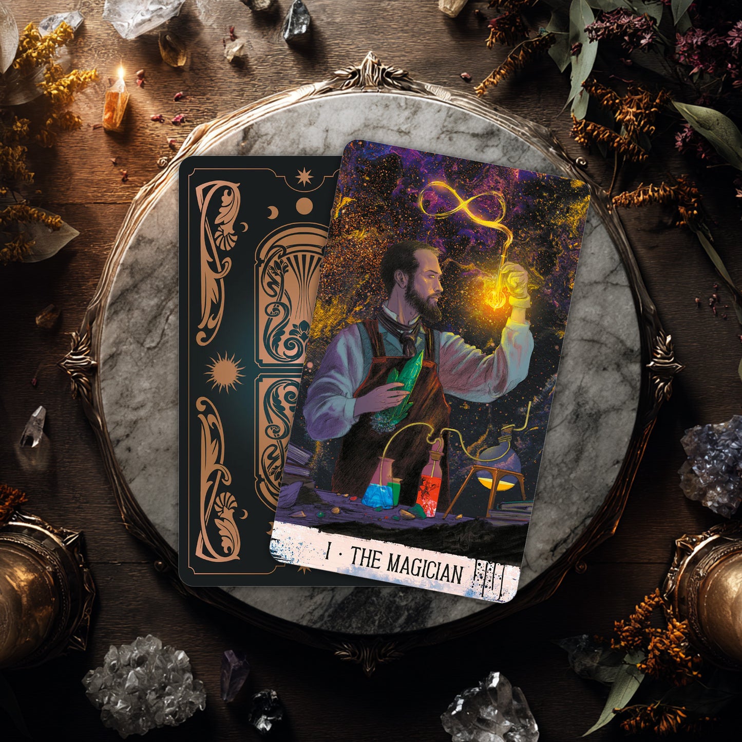 Wanderer's Tarot Deck & Guidebook - Intuitive Deck for Spiritual Exploration