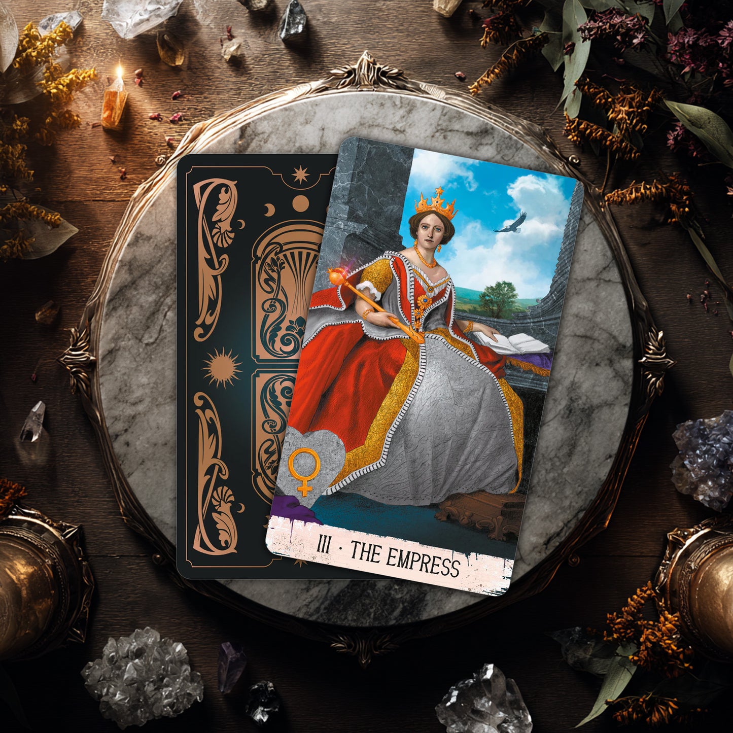 Wanderer's Tarot Deck & Guidebook - Intuitive Deck for Spiritual Exploration