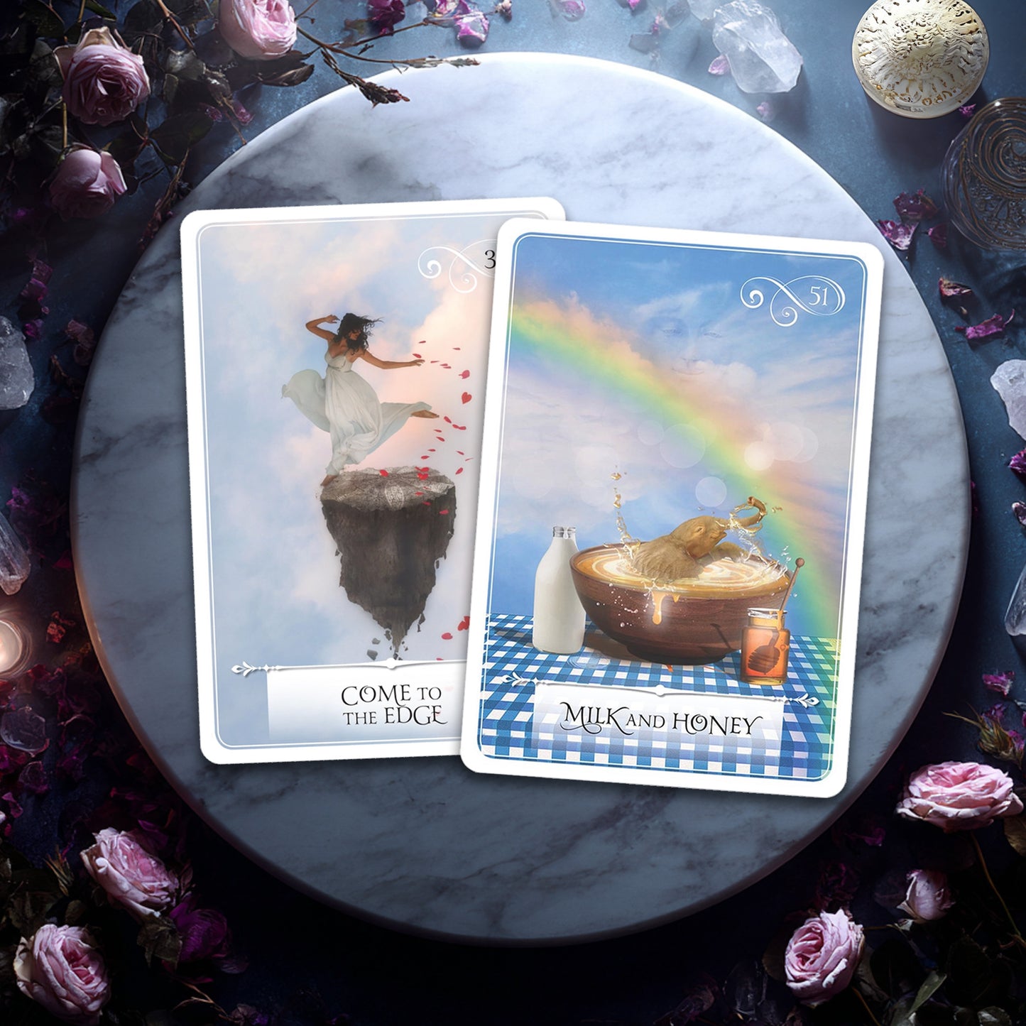 Pocket Size Wisdom of the Oracle Divination Cards | Intuitive Messages for Peace & Purpose